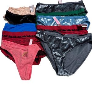 Victoria’s Secret & pink underwear. 10 pcs size XS
